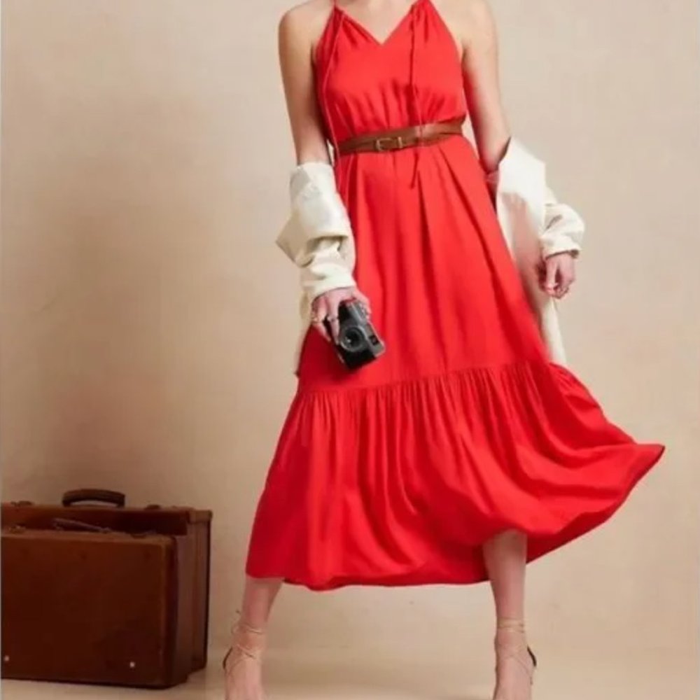 Banana Republic Halter Maxi Dress